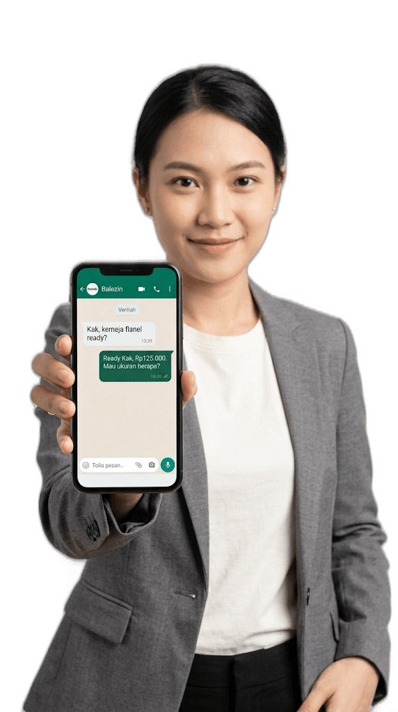 Asisten CS WhatsApp AI Balezin